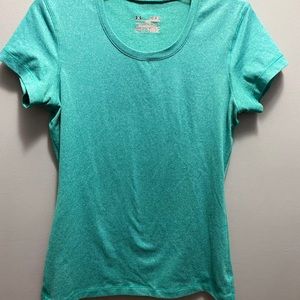 teal under armour shirt